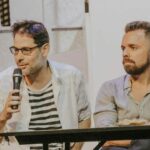 Koltai M. Gábor, Dobri Dániel / Évadnyitó sajtótájékoztató a József Attila Színházban / Fotó: Színház Online
